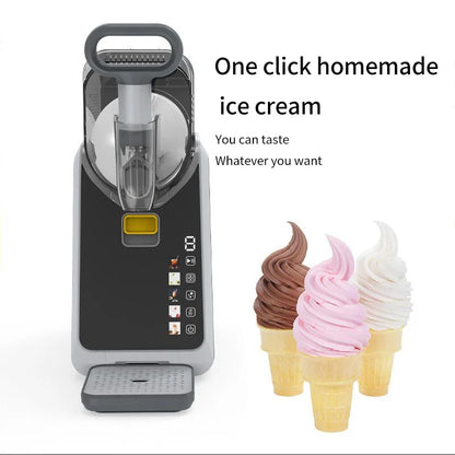 XEOLEO Household Small Drink Slush Machine 150W Snow Melting Machine Granizing Machine Ice Cream Smoothie Beverage Machine