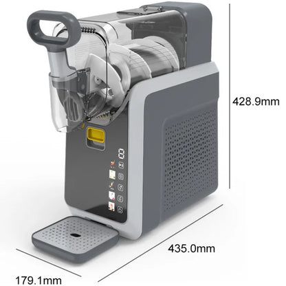 XEOLEO Household Small Drink Slush Machine 150W Snow Melting Machine Granizing Machine Ice Cream Smoothie Beverage Machine