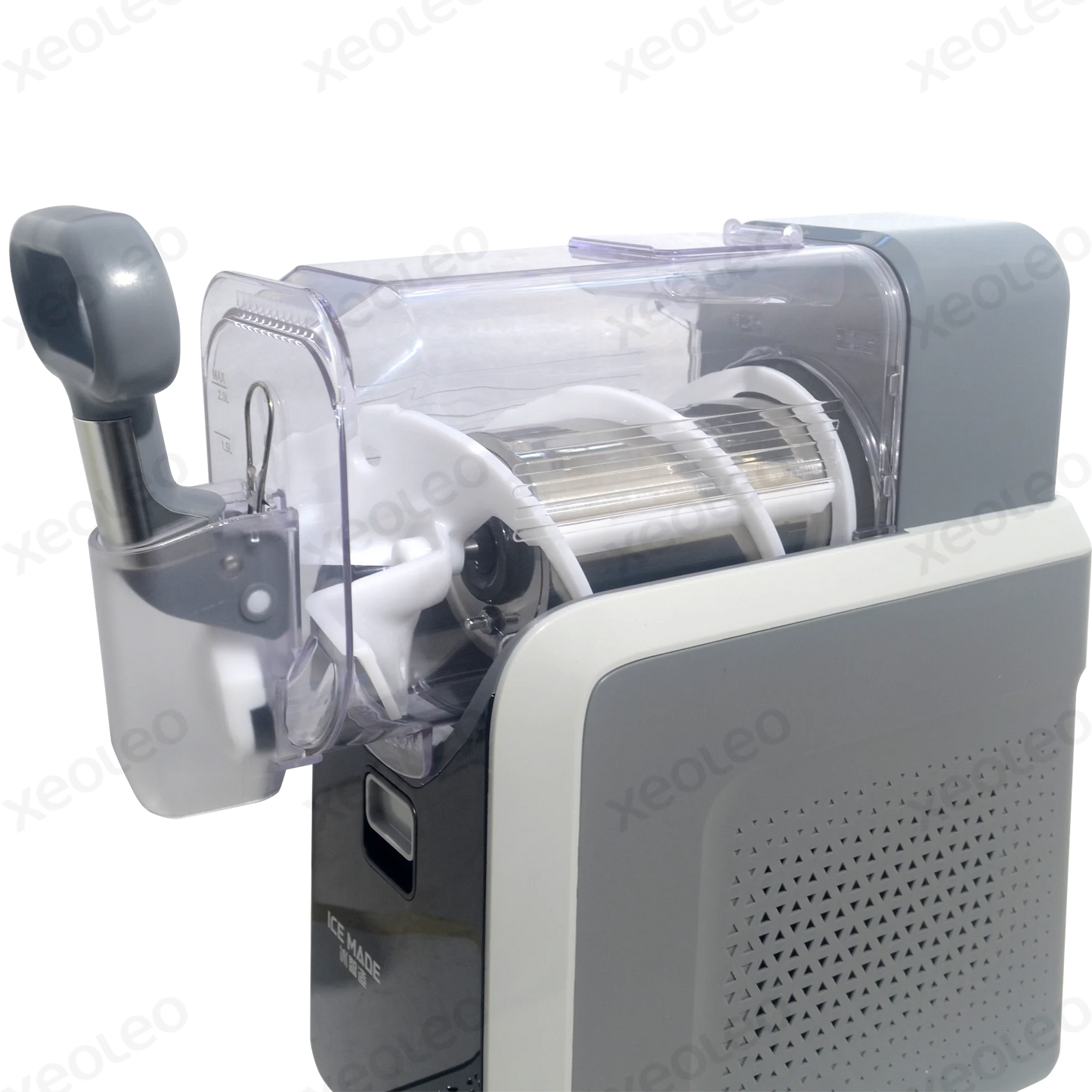 XEOLEO Household Small Drink Slush Machine 150W Snow Melting Machine Granizing Machine Ice Cream Smoothie Beverage Machine