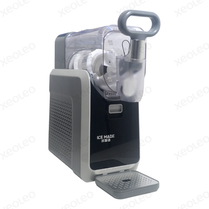 XEOLEO Household Small Drink Slush Machine 150W Snow Melting Machine Granizing Machine Ice Cream Smoothie Beverage Machine