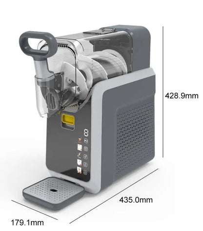 XEOLEO Household Small Drink Slush Machine 150W Snow Melting Machine Granizing Machine Ice Cream Smoothie Beverage Machine