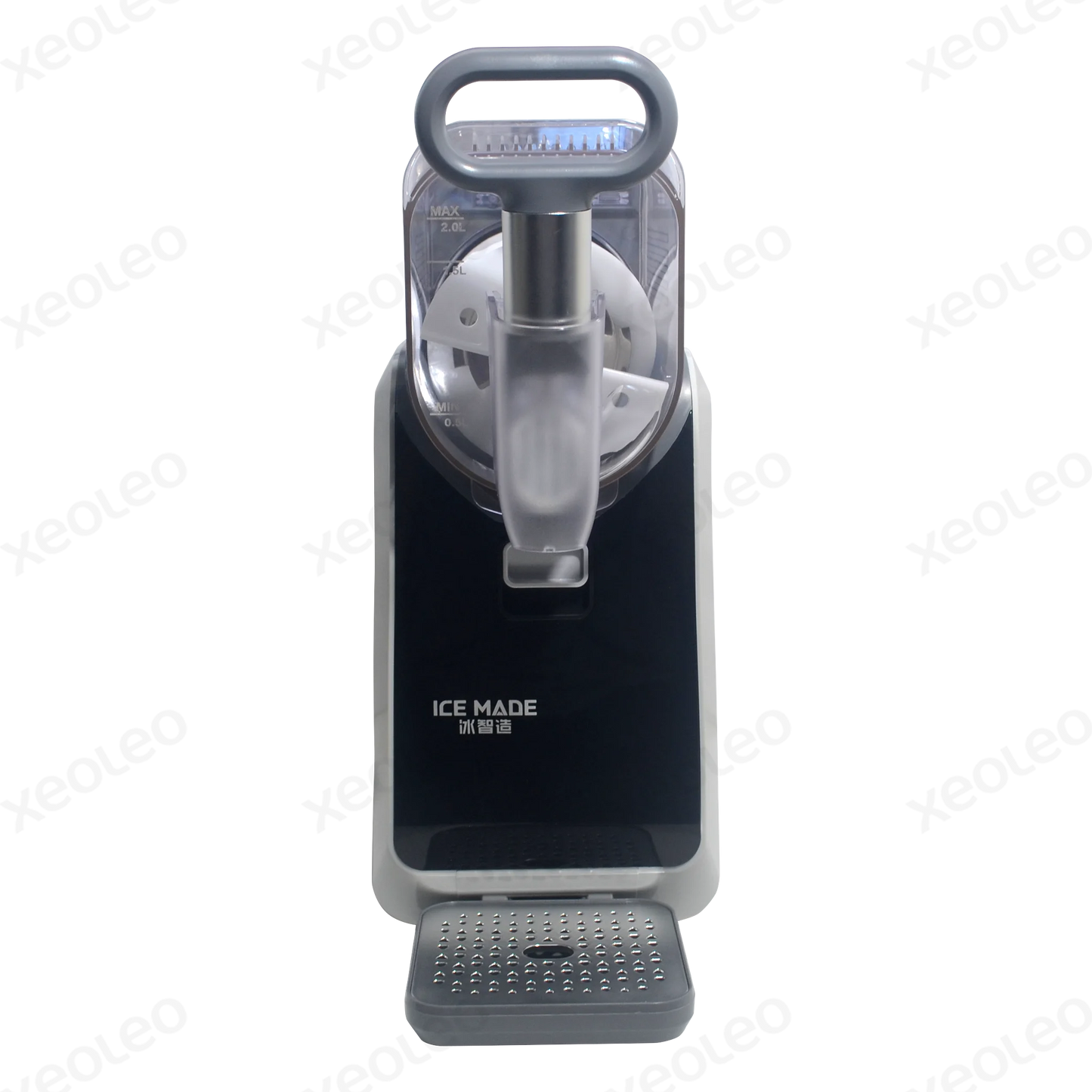XEOLEO Household Small Drink Slush Machine 150W Snow Melting Machine Granizing Machine Ice Cream Smoothie Beverage Machine