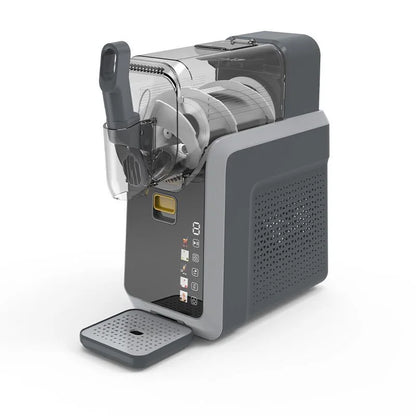 XEOLEO Household Small Drink Slush Machine 150W Snow Melting Machine Granizing Machine Ice Cream Smoothie Beverage Machine